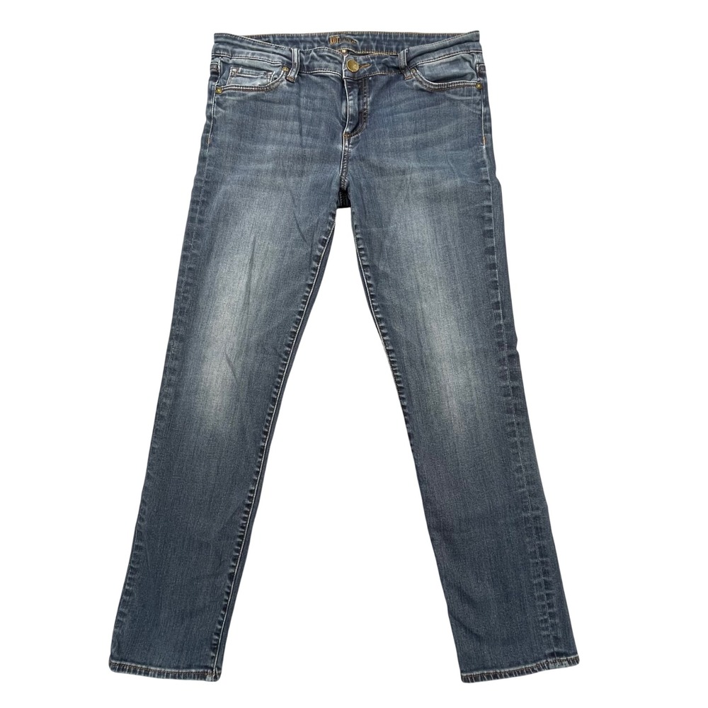 Kut from the Kloth Blue Diana Skinny Jeans Women Size 10 SP017MF9